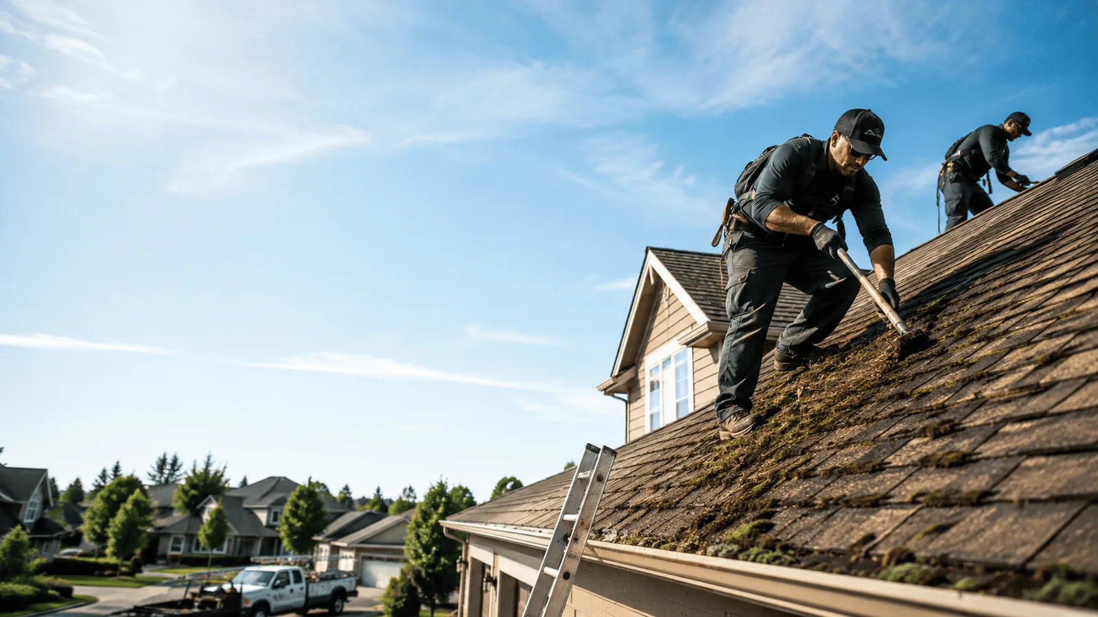Roof Moss Removal in Glen Allen, VA near me